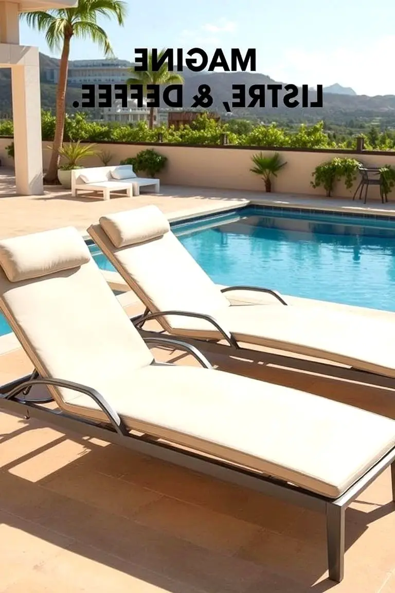 Poolside Chaise Loungers