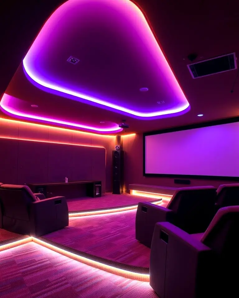 Ambient LED Lighting for a Cinematic Glow