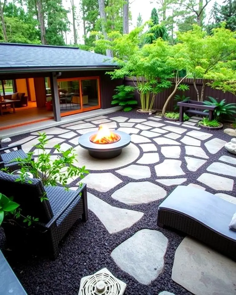 Japanese Zen Garden Patio