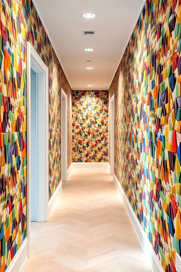 Contemporary Mosaic for a Playful Accent