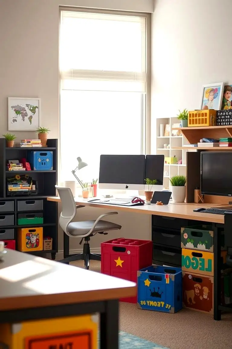 DIY Lego Storage Crates
