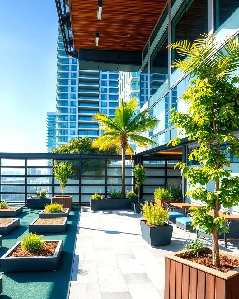 Commercial Green Roof Spaces