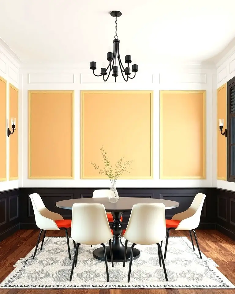 Two-Tone Wainscoting
