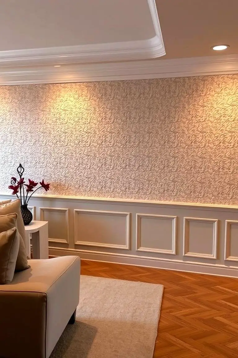 Textured Wainscoting