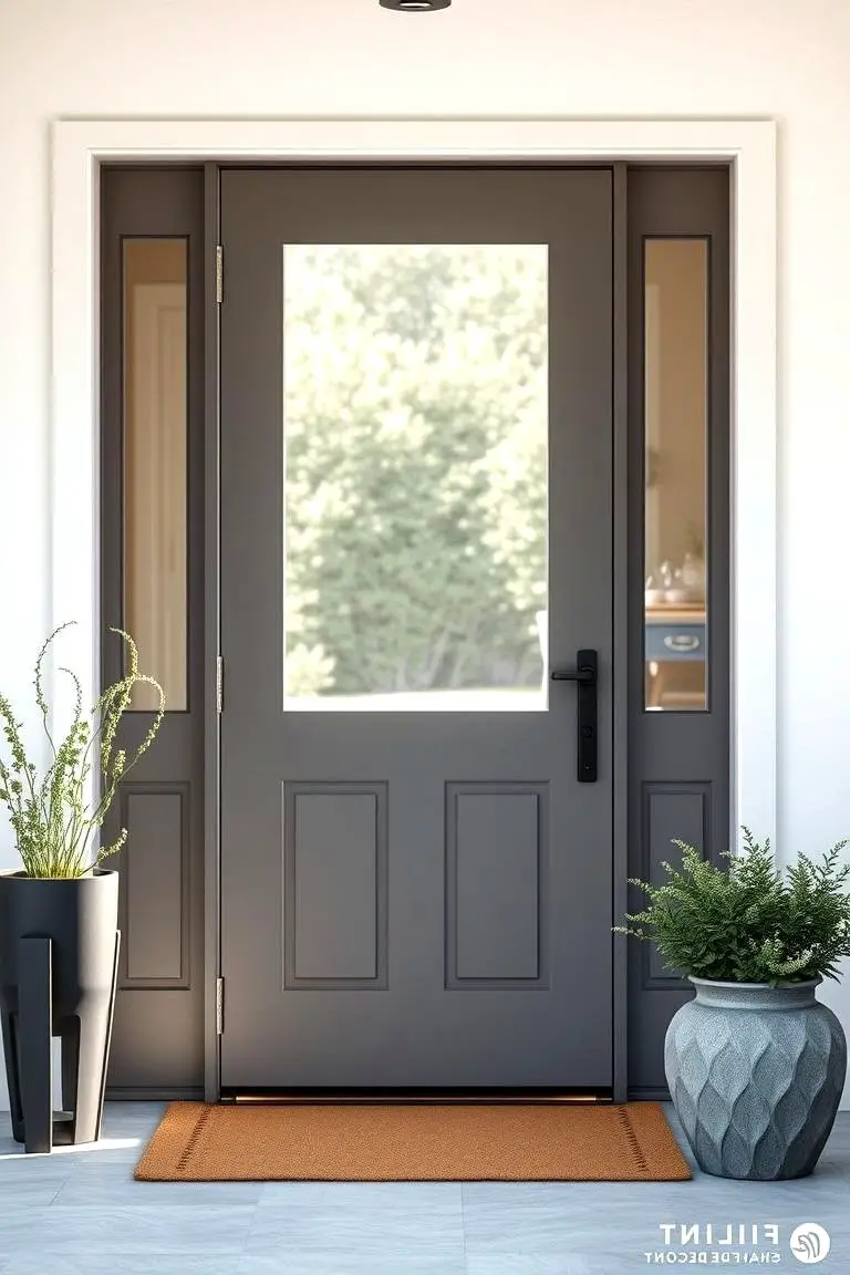 Sleek Matte Finish Door