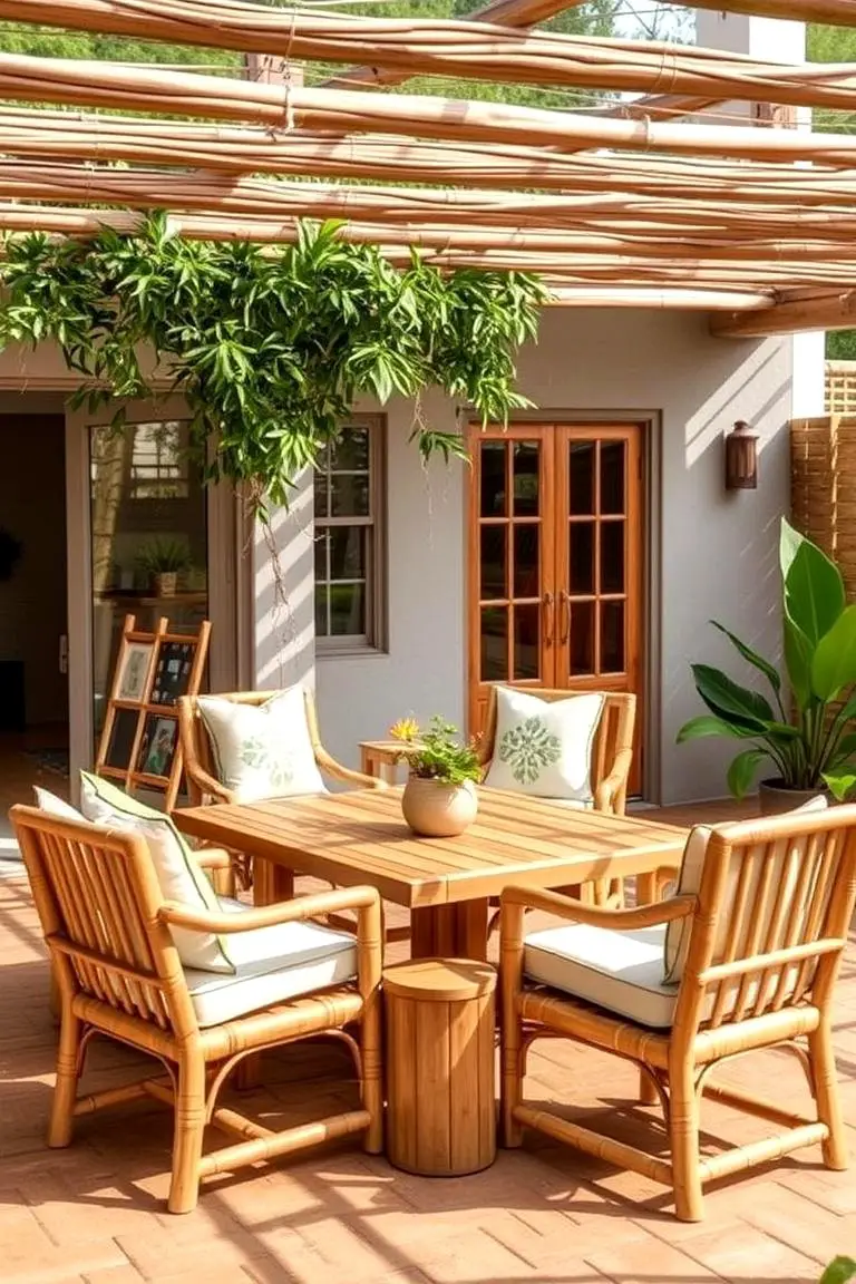 Eco-Friendly Bamboo Furniture