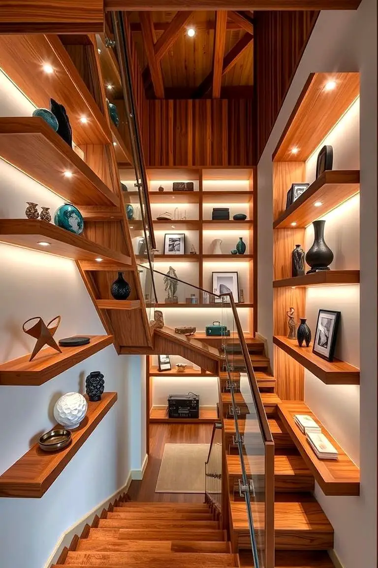 Multilevel Display Staircase