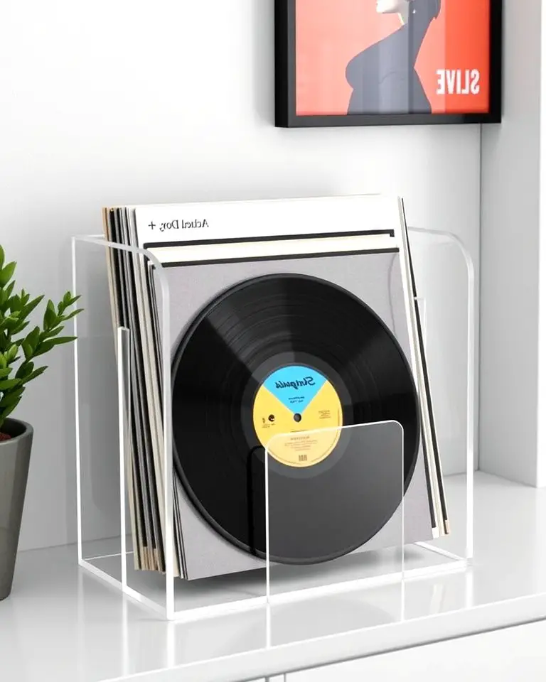 Acrylic Record Stands