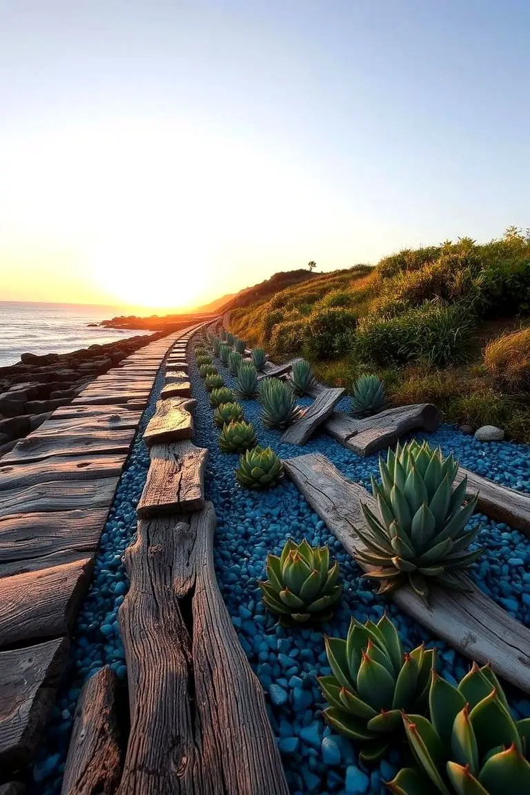 Floating Timber Borders