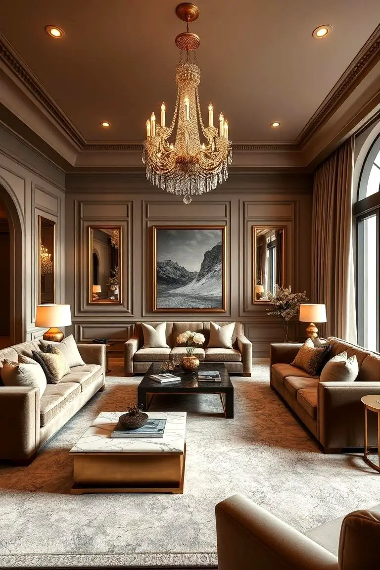 Luxurious Family Room Retreat