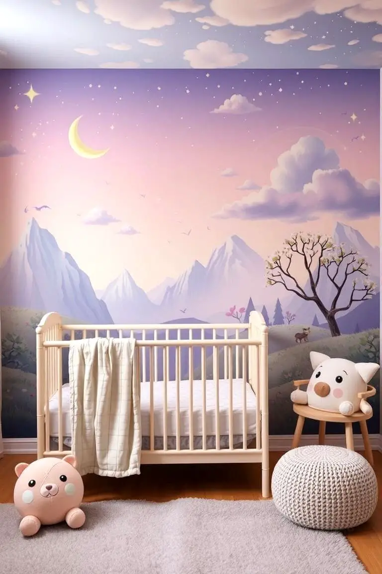 Nursery Dreamscape Mural