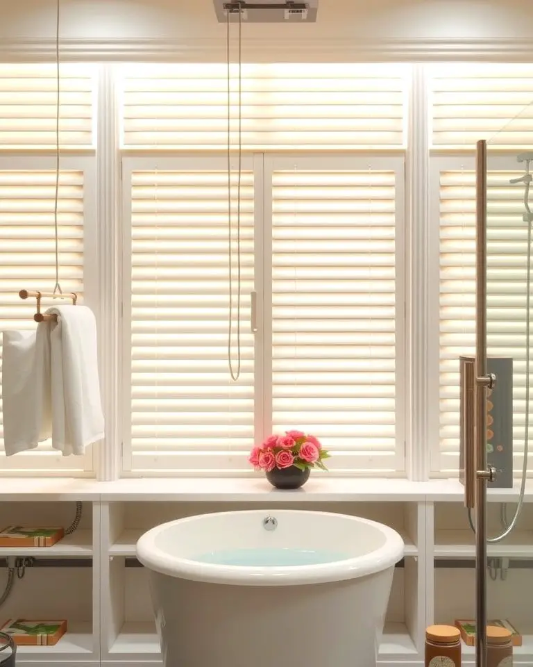 Venetian Blinds for Adjustable Light