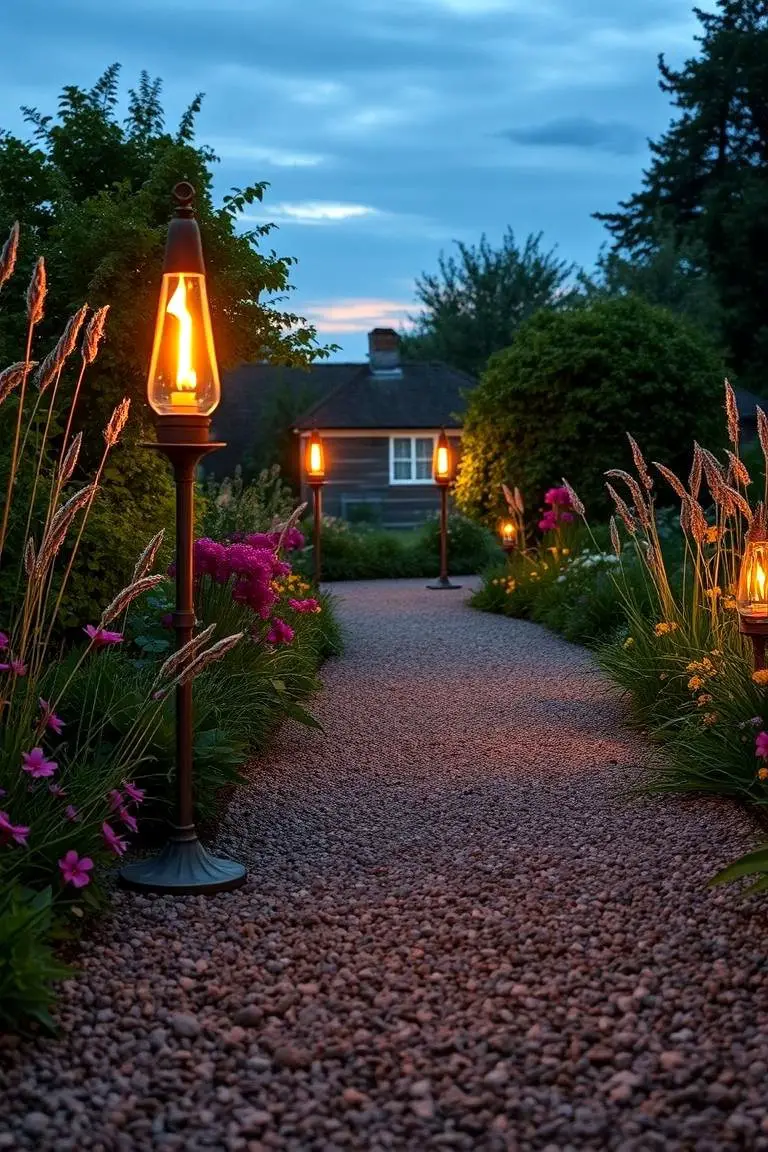 Rustic Garden Flares