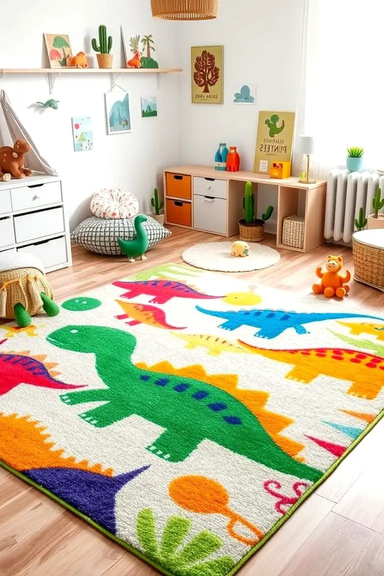 Dinosaur Rug Magic