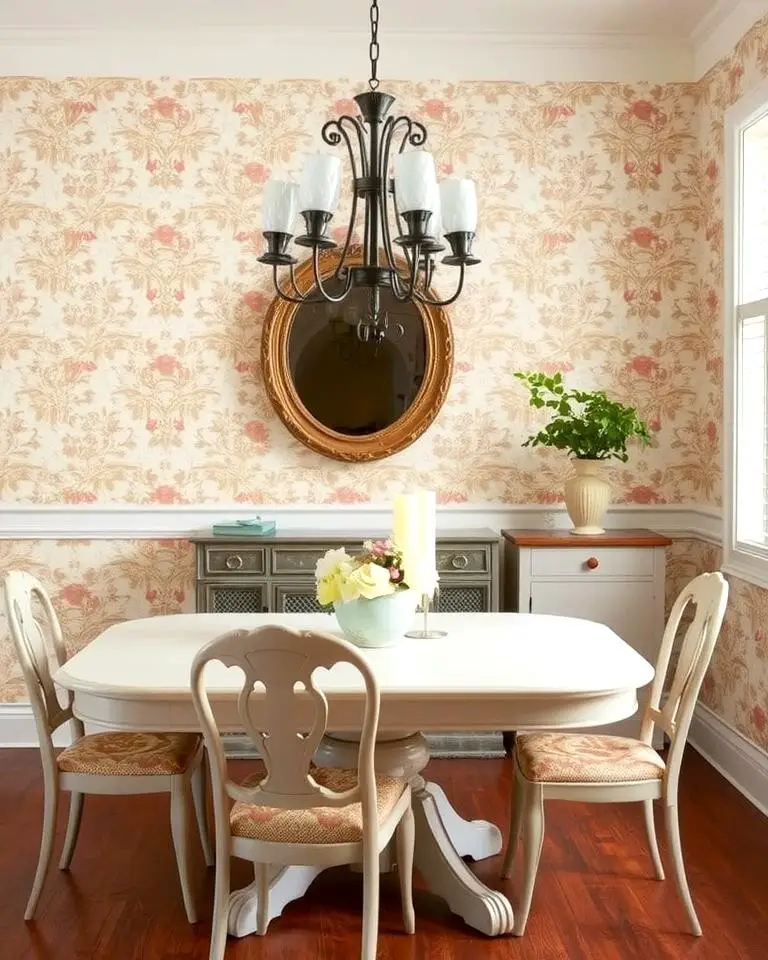 Vintage Wallpaper for an Authentic Backdrop