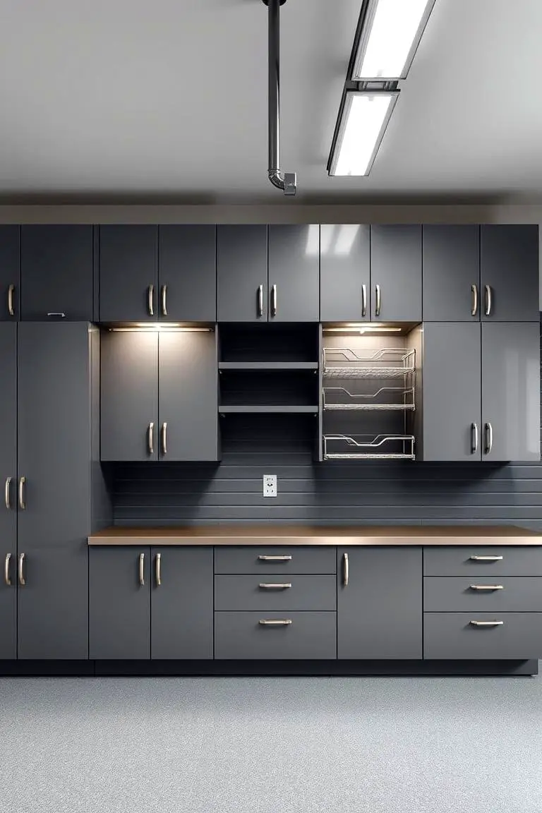 Modular Garage Cabinets for Customization