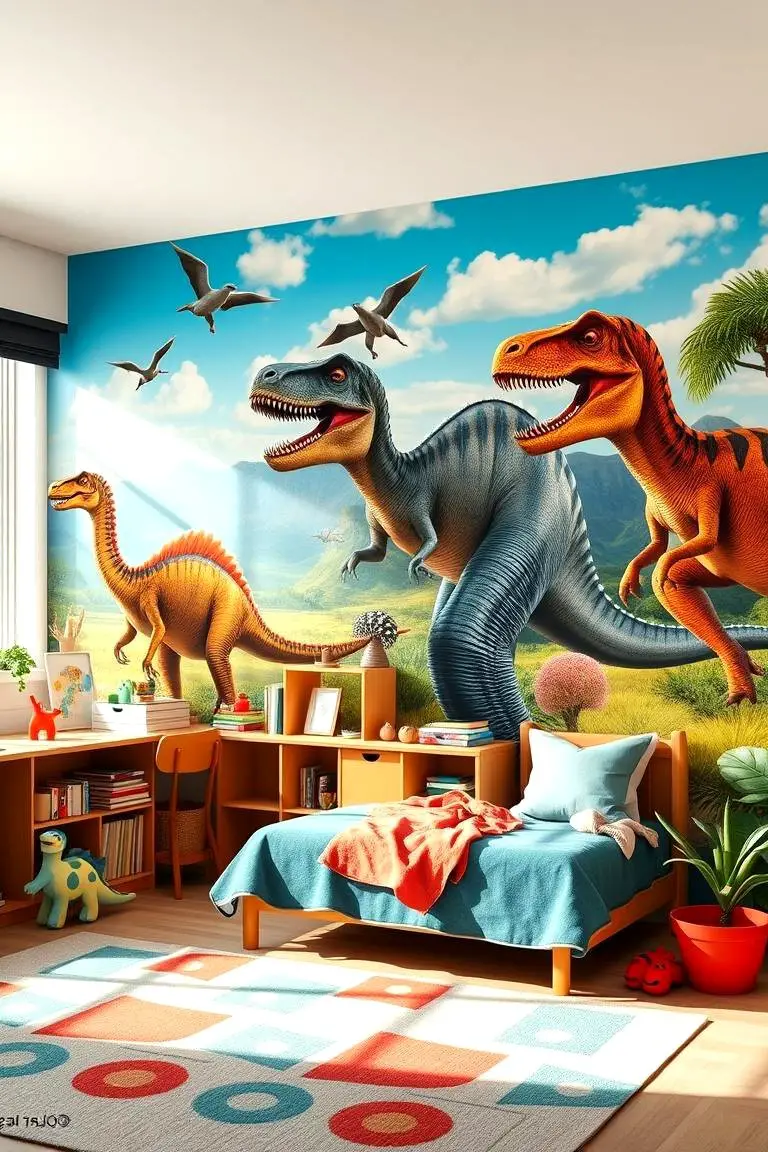 Dinosaur Wall Murals