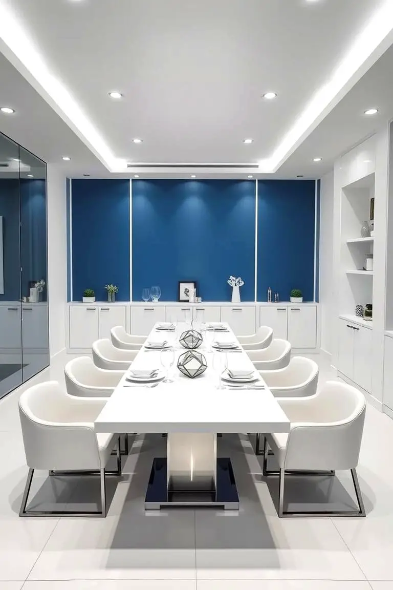Modern Blue Minimalism