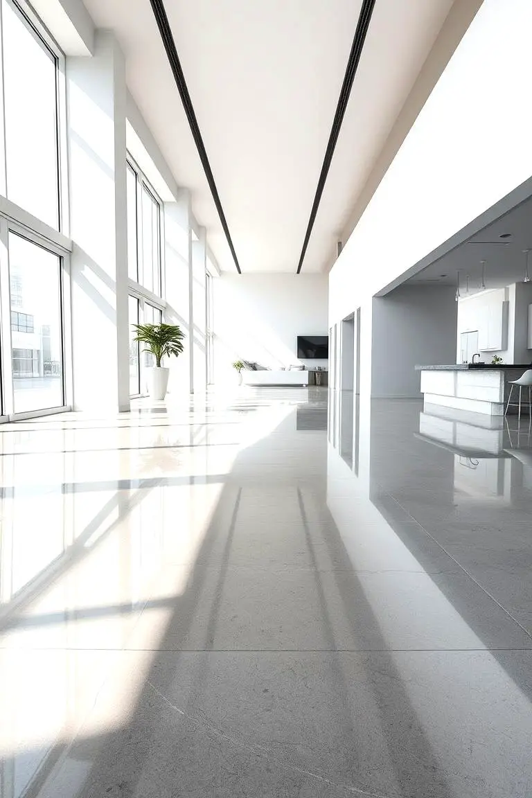 High-Gloss Concrete Shine