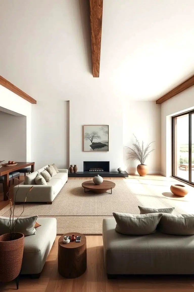 Minimalist Zen Room