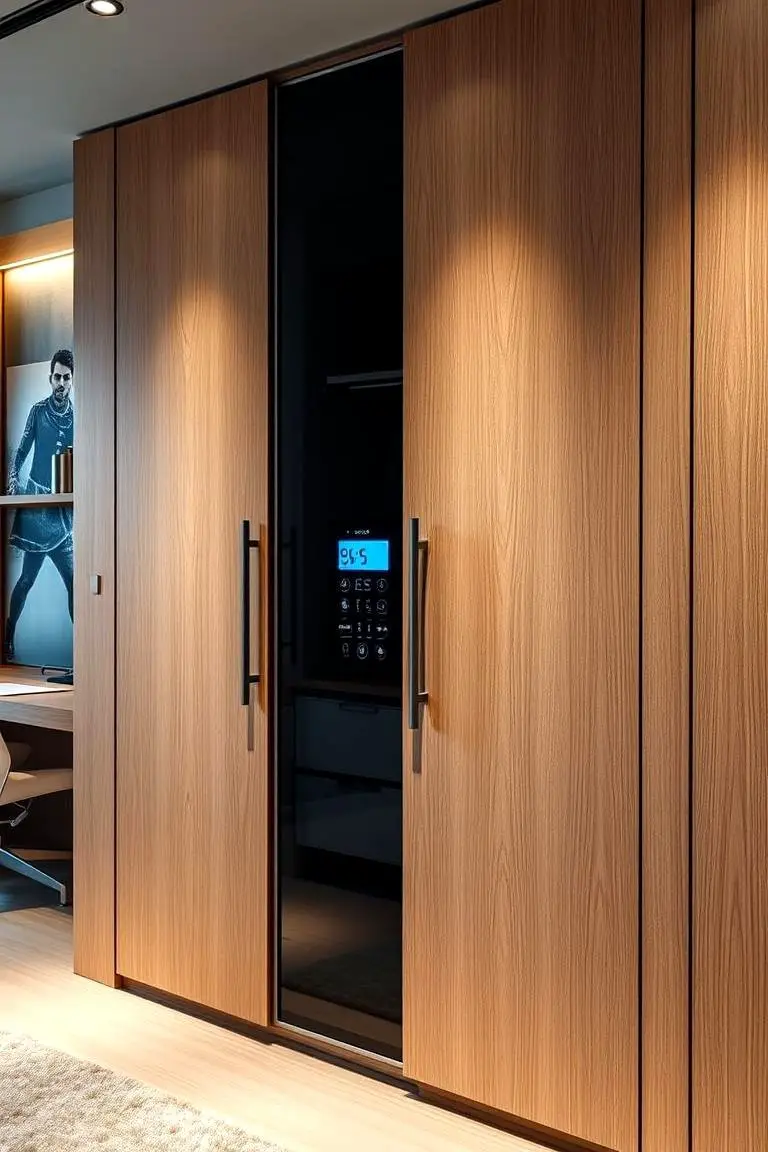 High-Tech Smart Wardrobe