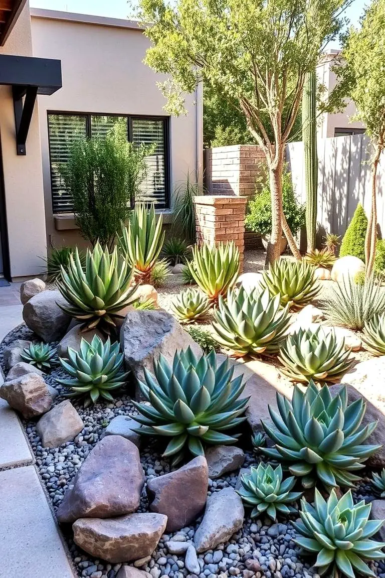 Succulent Haven Patio