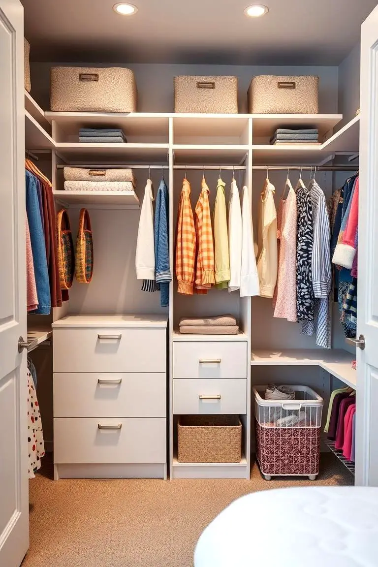 Organized Closet Systems