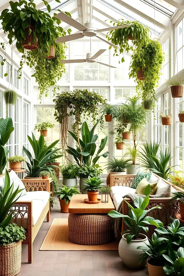 Botanical Bliss Sunroom