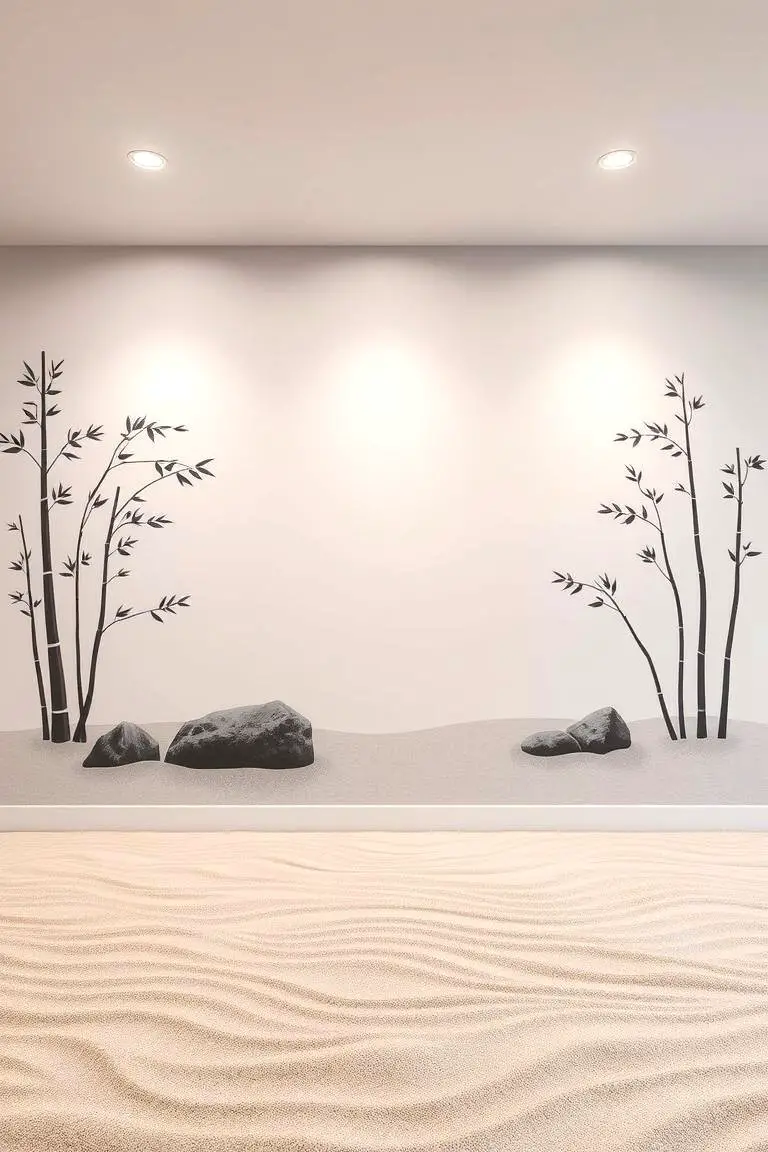 Zen Garden Harmony Mural