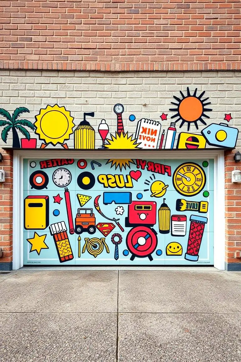 Retro Pop Culture Tribute
