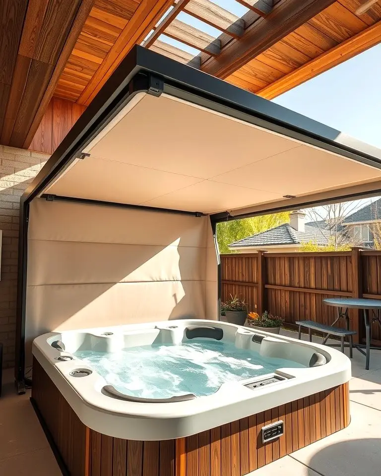 Retractable Canopy Enclosure