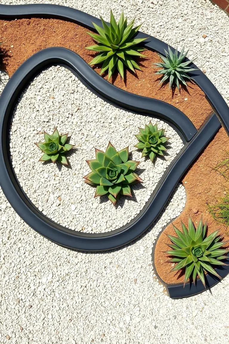 Eco-Friendly Recycled Plastic Edging