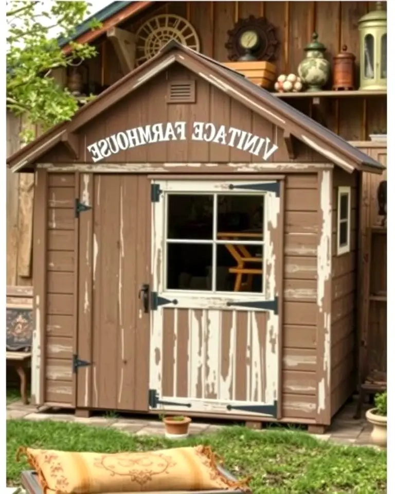 Vintage Farmhouse Shed