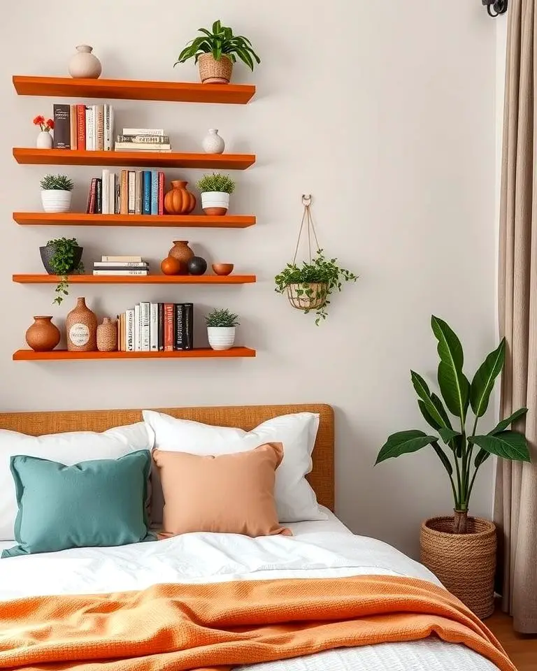 Terracotta Wall Shelves