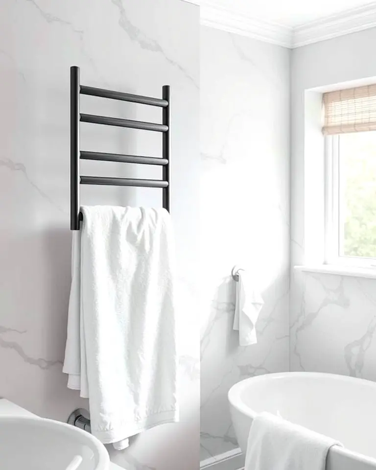 Add a Heated Towel Rack