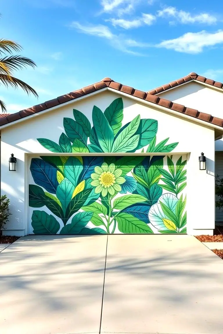 Artistic Exterior Murals