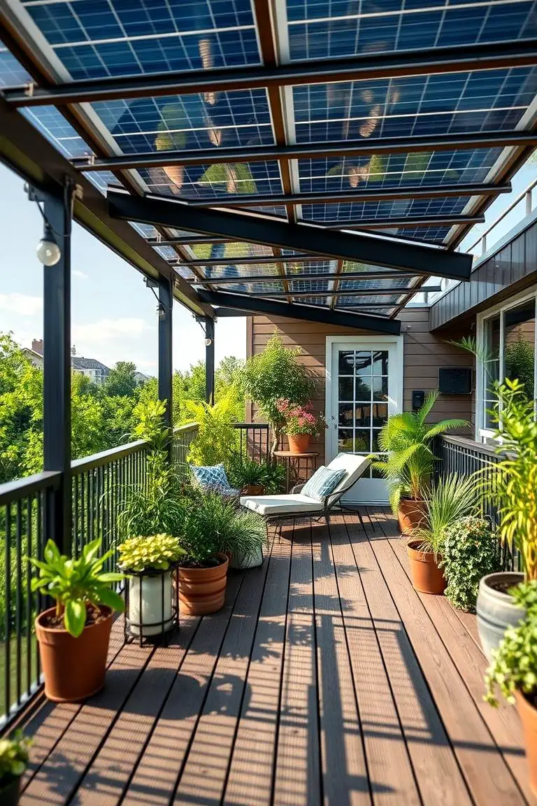 Green Energy Inspired Deck