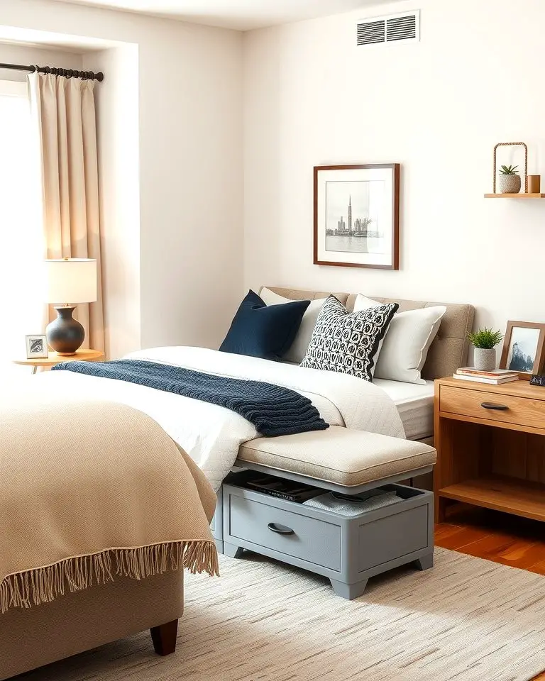 Upholstered Storage Bench