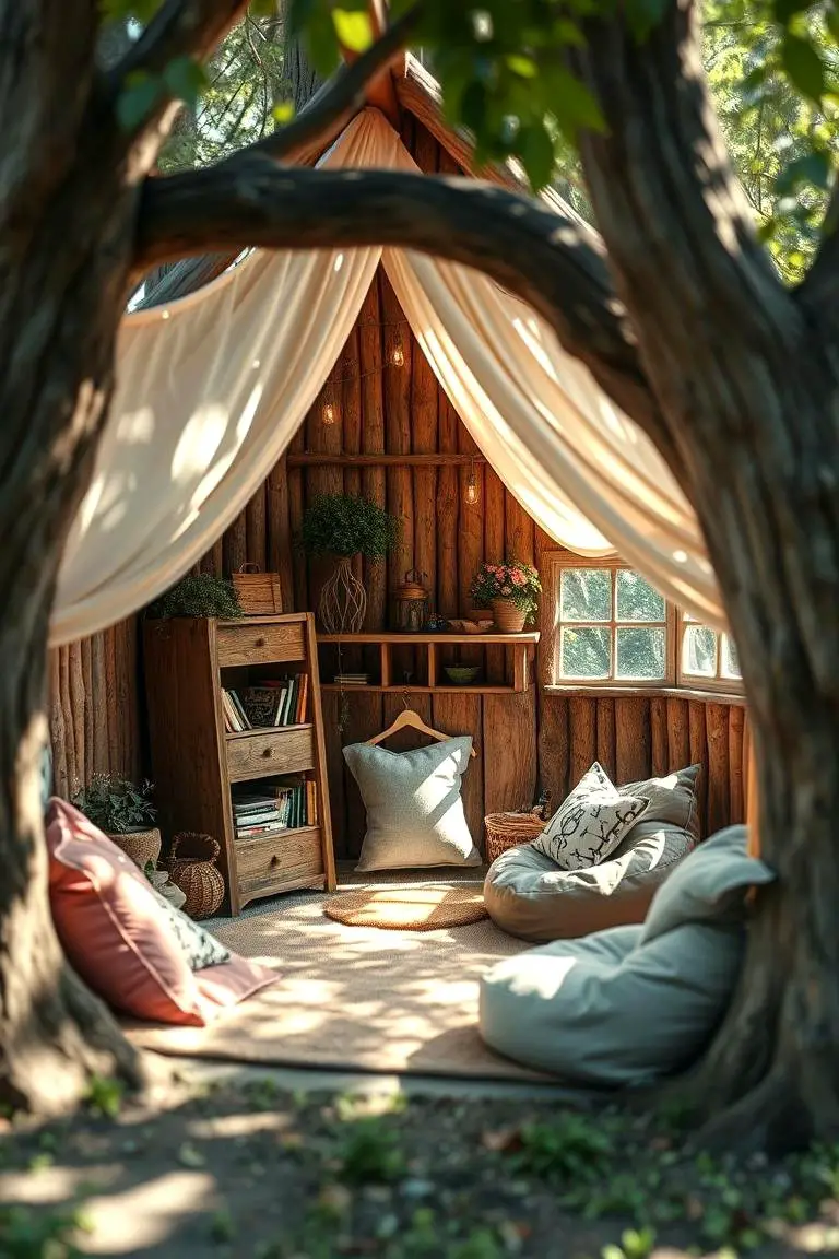 Treehouse Reading Retreat