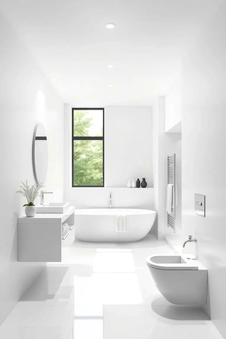 Modern Minimalist Bathroom
