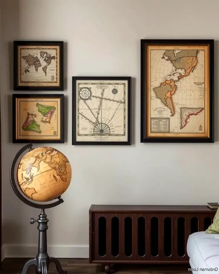Antique Maps and Globes