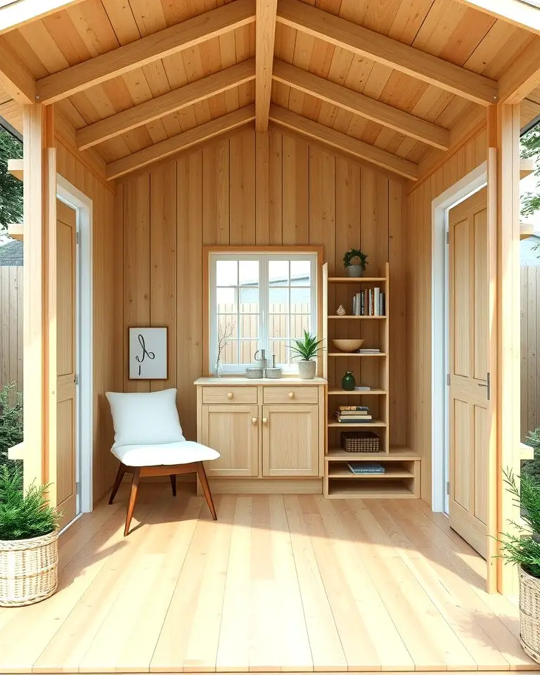 Scandinavian-Style Shed