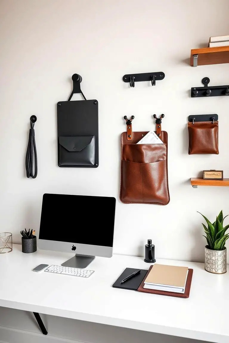 Wall-Mounted Desk Organizers