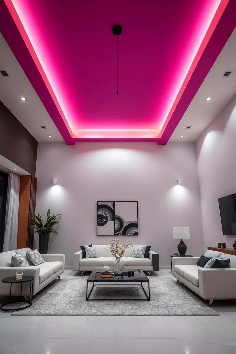 Modern Painted Beams