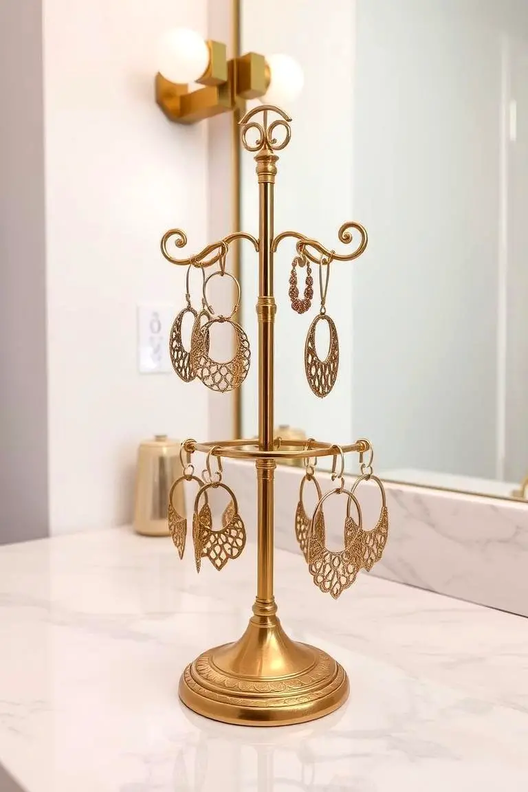 Multi-Tiered Earring Stand