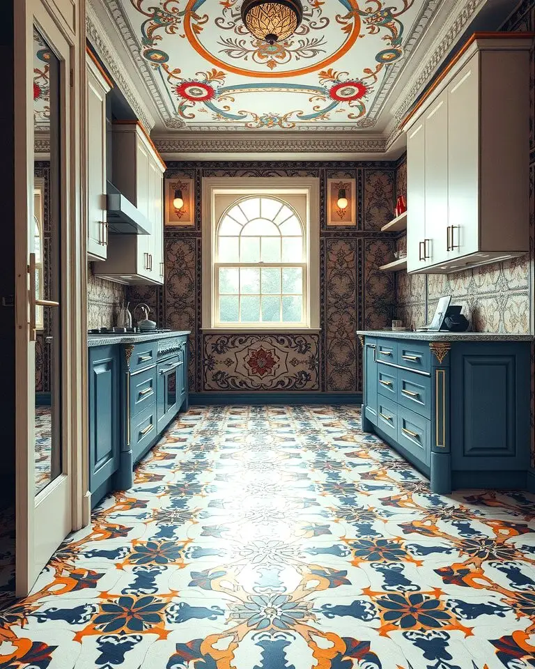 Patterned Tile Floors
