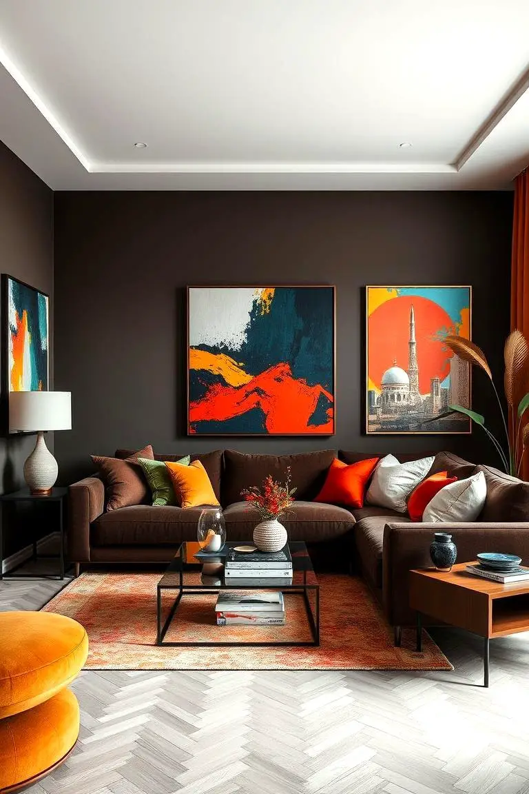 Artistic Touch with Statement Art