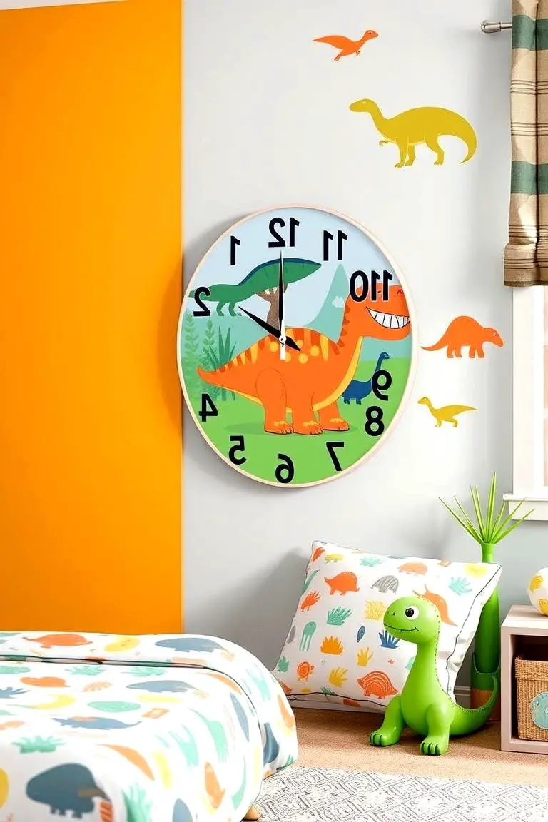 Dinosaur Wall Clocks