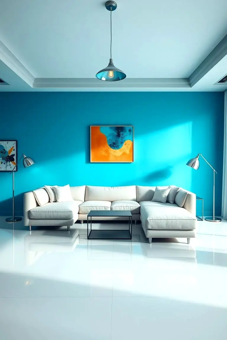Electric Blue Pop