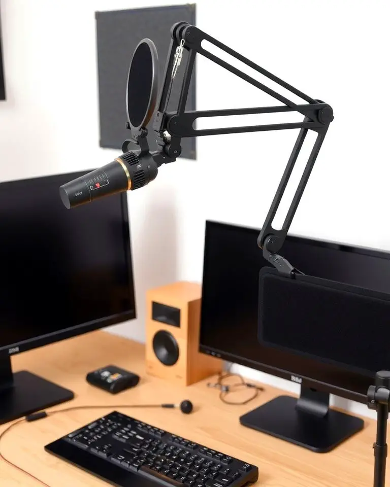 Adjustable Boom Arm for Microphone